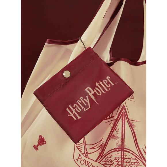 Official Harry Potter Deathly Hallow Symbol Reusable Tote Bag - Picture 1 of 3